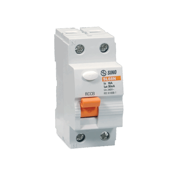 Aptomat chống giật RCCB Sino SL68N 20A 100mA