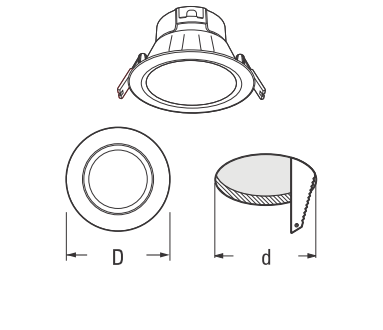 den downlight sino absolute-s co vien nhu bac
